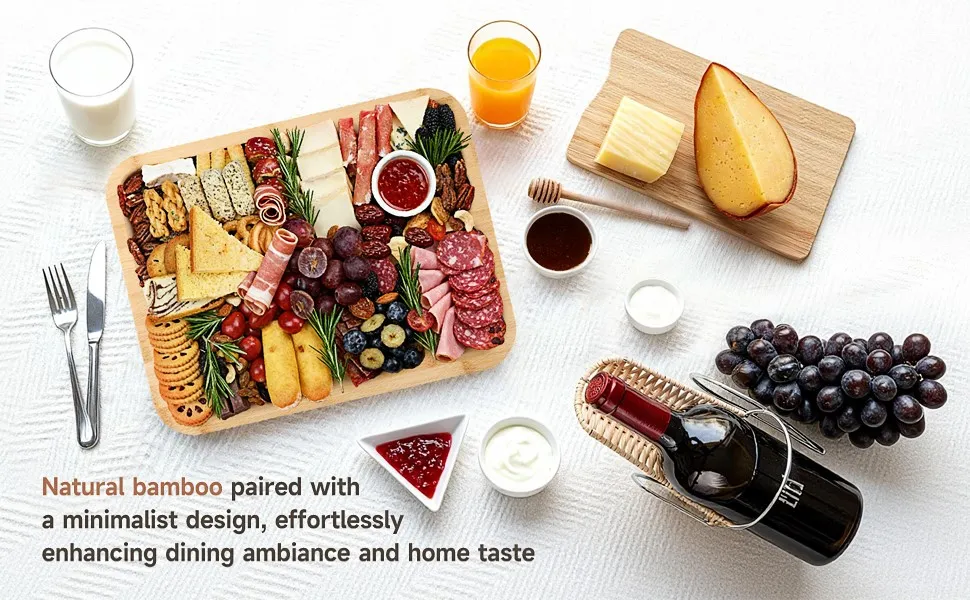 Bamboo Charcuterie Boards With Lid 5 Bamboo Charcuterie Boards With Lid 5