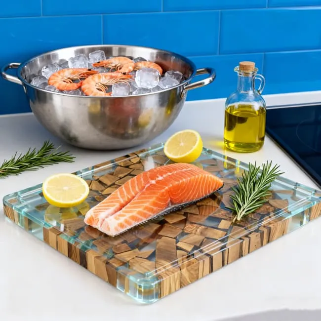 Olive Wood Epoxy Resin Board 3 Olive Wood Epoxy Resin Board 3