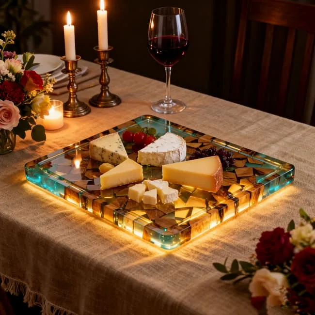 Olive Wood Epoxy Resin Board 13 Olive Wood Epoxy Resin Board 13