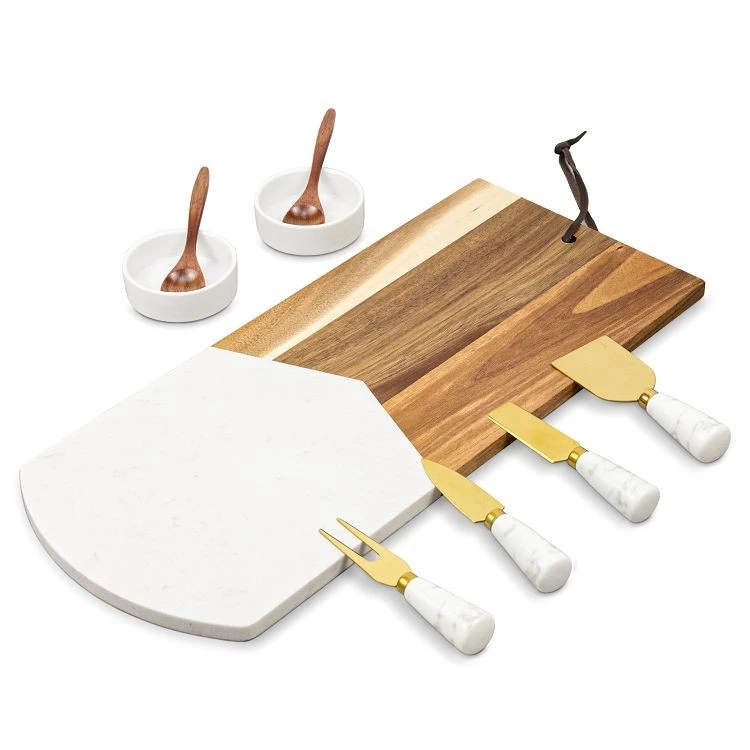 Wood Meat And Cheese Tray